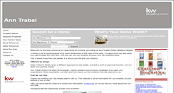 Desktop Screenshot of anntrabal.yourkwagent.com