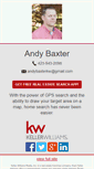 Mobile Screenshot of andybaxter.yourkwagent.com