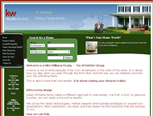 Tablet Screenshot of albelcher.yourkwagent.com