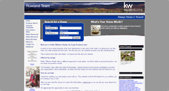 Desktop Screenshot of angierowland.yourkwagent.com