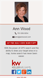 Mobile Screenshot of annwood.yourkwagent.com
