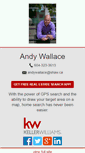 Mobile Screenshot of andywallace.yourkwagent.com