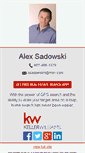 Mobile Screenshot of alexsadowski.yourkwagent.com