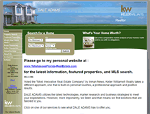 Tablet Screenshot of 187596.yourkwagent.com