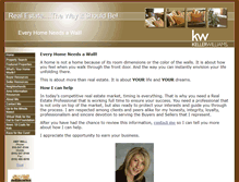 Tablet Screenshot of amywall.yourkwagent.com