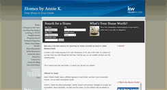 Desktop Screenshot of anniek.yourkwagent.com