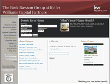 Tablet Screenshot of amybeck.yourkwagent.com