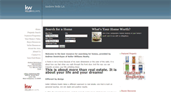 Desktop Screenshot of andrewsellsla.yourkwagent.com