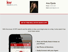 Tablet Screenshot of anaojeda.yourkwagent.com