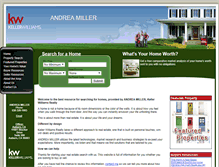 Tablet Screenshot of amiller.yourkwagent.com