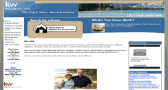Desktop Screenshot of alancoyne.yourkwagent.com