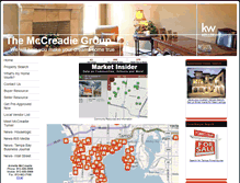 Tablet Screenshot of annettemccreadie.yourkwagent.com