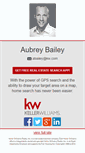 Mobile Screenshot of abailey.yourkwagent.com