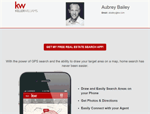 Tablet Screenshot of abailey.yourkwagent.com