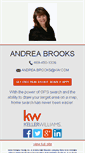 Mobile Screenshot of andreabrooks.yourkwagent.com