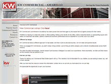 Tablet Screenshot of amarillocommercial.yourkwagent.com