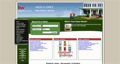 Desktop Screenshot of angelajones.yourkwagent.com