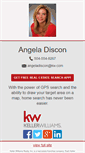 Mobile Screenshot of angeladiscon.yourkwagent.com