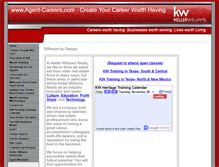 Tablet Screenshot of agent-careers.yourkwagent.com