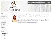 Tablet Screenshot of aliciasandoval.yourkwagent.com