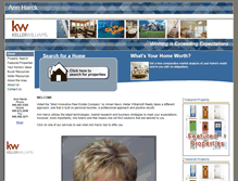 Tablet Screenshot of annharck.yourkwagent.com
